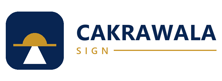 Logo Cakrawala Sign